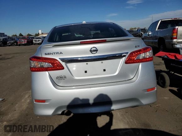 2014 Nissan Sentra S with VIN 3N1AB7APXEY313737, listed as a Copart auction lot 80930794 with 108,135 mi miles and Clean title. Bid and sale history available at DreamBid. Image 6.