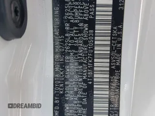 2015 Toyota Camry XLE z VIN 4T1BF1FK7FU105038, wystawiony jako Copart lot #59370355 z przebiegiem 76 870 mil mil oraz Szkoda całkowita • Salvage title. Historia ofert i sprzedaży dostępna na DreamBid. Obrazek 12.