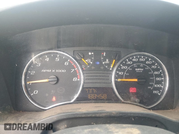 2007 GMC Canyon SL with VIN 1GTCS149078129325, listed as a Copart auction lot 45739255 with 188,458 mi miles and Clean Title. Bid and sale history available at carsss.com. Image 9.