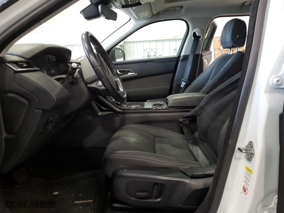 2019 Land Rover Range Rover Velar with VIN SALYA2EX9KA212449, listed as a Copart auction lot 75851564 with 0 mi miles and Salvage Title. Bid and sale history available at carsss.com. Image 7.