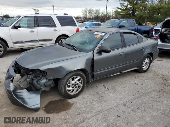 2004 Pontiac Grand Am SE2 with VIN 1G2NG52E44M503315, listed as a Copart auction lot 78872554 with 0 mi miles and Salvage Title. Bid and sale history available at carsss.com. Image 1.