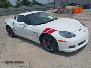2011 Chevrolet Corvette Z16 Grand Sport 3LT with VIN 1G1YW2DW8B5108392, listed as a IAAI auction lot 42718691 with 8,265 mi miles and . Bid and sale history available at DreamBid. Image 1.