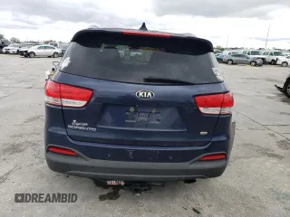 2016 Kia Sorento LX with VIN 5XYPG4A31GG074106, listed as a Copart auction lot 52039495 with 124,645 mi miles and Salvage Title. Bid and sale history available at DreamBid. Image 6.
