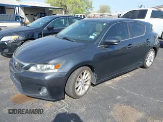 2011 Lexus CT 200h with VIN JTHKD5BH5B2030971, listed as a IAAI auction lot 41906370 with 162,169 mi miles and . Bid and sale history available at DreamBid. Image 2.