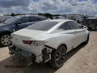 2020 Infiniti Q60 Red Sport 400 with VIN JN1FV7EL4LM460320, listed as a Copart auction lot 47488983 with 57,431 mi miles and . Bid and sale history available at DreamBid. Image 3.