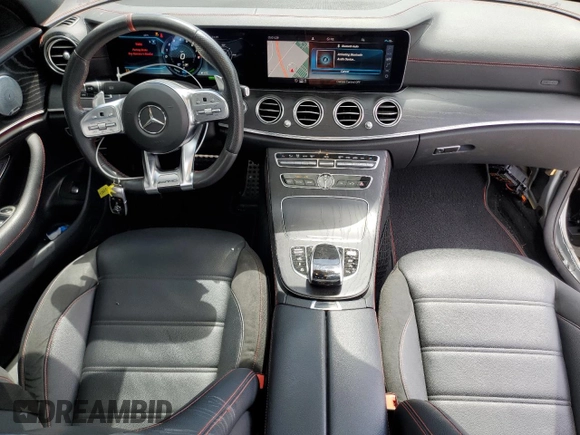 2019 Mercedes-Benz E 53 AMG with VIN WDDZF6BB6KA619132, listed as a Copart auction lot 50755365 with 59,130 mi miles and Salvage title. Bid and sale history available at DreamBid. Image 8.