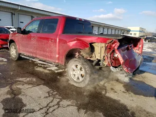 2019 Ford F-150 XL with VIN 1FTEW1E54KFB26652, listed as a Copart auction lot 86087534 with 126,582 mi miles and Salvage Title. Bid and sale history available at carsss.com. Image 2.