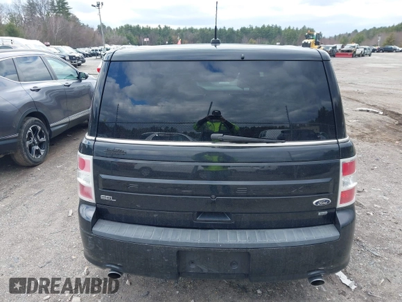 2013 Ford Flex SEL with VIN 2FMHK6C89DBD35498, listed as a IAAI auction lot 41869515 with 147,684 mi miles. Bid and sale history available at carsss.com. Image 16.