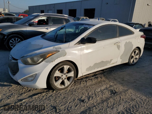 2014 Hyundai Elantra Coupe with VIN KMHDH6AH8EU026519, listed as a Copart auction lot 82472584 with 158,603 mi miles and Clean Title. Bid and sale history available at carsss.com. Image 1.