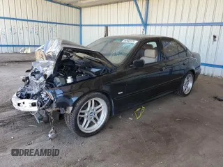 2002 BMW 5 Series 540i z VIN WBADN634X2GN86329, wystawiony jako Copart lot #56968575 z przebiegiem Nie podano mil oraz Szkoda całkowita • Salvage title. Historia ofert i sprzedaży dostępna na DreamBid. Obrazek 1.
