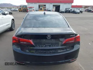 2015 Acura TLX V6 Tech with VIN 19UUB2F51FA001009, listed as a IAAI auction lot 41477548 with 131,776 mi miles. Bid and sale history available at carsss.com. Image 16.