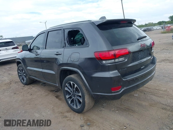 2021 Jeep Grand Cherokee 80th Anniversary with VIN 1C4RJFBG8MC728364, listed as a IAAI auction lot 39803814 with 34,000 mi miles and . Bid and sale history available at DreamBid. Image 3.