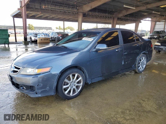 2007 Acura TSX Navi with VIN JH4CL969X7C008290, listed as a Copart auction lot 49184415 with Not provided miles and Salvage title. Bid and sale history available at DreamBid. Image 1.