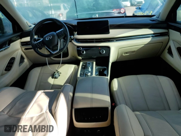 2023 Infiniti QX60 Sensory с VIN 5N1DL1GR2PC331945, выставлен на аукционе Copart как лот 73808924 с пробегом Не указан миль и На запчасти • Non repairable. История ставок и продаж доступна на DreamBid. Изображение 8.