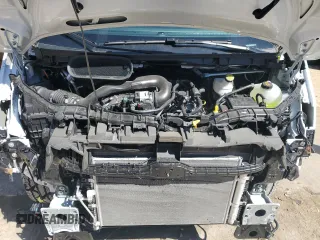 2024 Ford Transit Cargo with VIN 1FTBR1C87RKB33457, listed as a Copart auction lot 49390855 with 5,893 mi miles and Salvage Title. Bid and sale history available at DreamBid. Image 11.