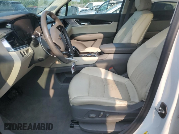 2020 Cadillac XT6 AWD Premium Luxury with VIN 1GYKPDRS6LZ117026, listed as a Copart auction lot 59591825 with 55,515 mi miles and Non repairable. Bid and sale history available at DreamBid. Image 7.