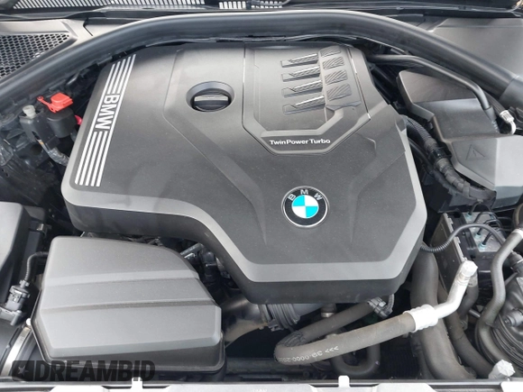 2019 BMW 3 Series 330i xDrive with VIN WBA5R7C54KFH24284, listed as a IAAI auction lot 41246406 with 57,200 mi miles. Bid and sale history available at carsss.com. Image 10.