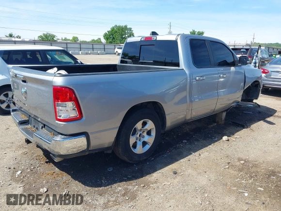 2020 Ram 1500 Big Horn with VIN 1C6RREBT8LN294862, listed as a IAAI auction lot 42174416 with 119,334 mi miles and . Bid and sale history available at DreamBid. Image 4.