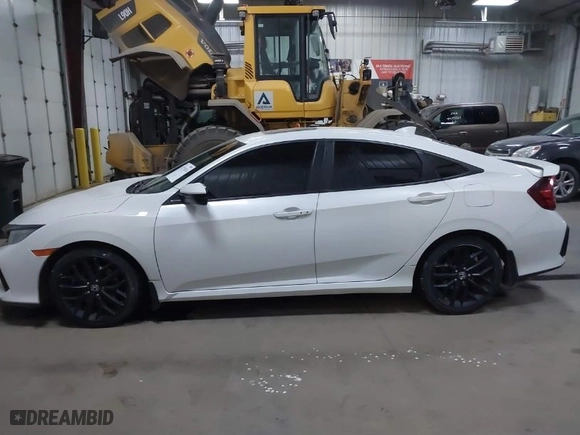 2020 Honda Civic Si Sedan with VIN 2HGFC1E53LH705291, listed as a IAAI auction lot 41271074 with 137,690 mi miles. Bid and sale history available at carsss.com. Image 14.