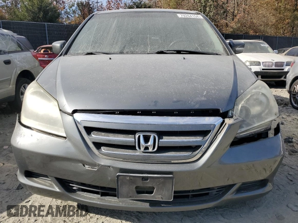 2007 Honda Odyssey EX with VIN 5FNRL38497B412212, listed as a Copart auction lot 45375695 with 216,211 mi miles and Non Repairable. Bid and sale history available at carsss.com. Image 5.