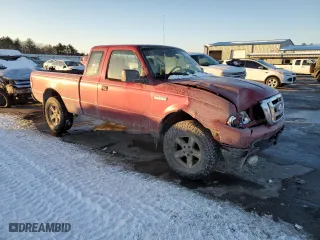 2006 Ford Ranger XL with VIN 1FTZR15E06PA71447, listed as a Copart auction lot 89256025 with 126,293 mi miles and Salvage Title. Bid and sale history available at carsss.com. Image 4.