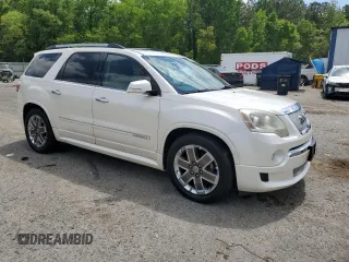 2011 GMC Acadia Denali with VIN 1GKKRTED2BJ384392, listed as a Copart auction lot 53632125 with 162,385 mi miles and Salvage Title. Bid and sale history available at DreamBid. Image 4.