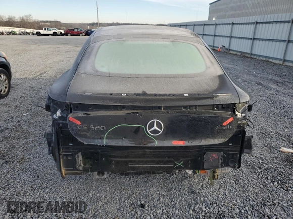 2023 Mercedes-Benz EQS with VIN W1KCG4EB1PA040771, listed as a Copart auction lot 36813574 with 2,661 mi miles. Bid and sale history available at carsss.com. Image 6.