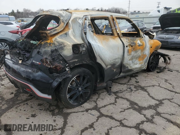 2013 Nissan Juke Nismo with VIN JN8AF5MV3DT231988, listed as a Copart auction lot 44579595 with Not Provided miles and Salvage Title. Bid and sale history available at carsss.com. Image 3.