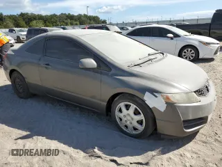 2011 Honda Civic Cpe LX with VIN 2HGFG1B65BH504119, listed as a Copart auction lot 76628744 with 124,867 mi miles and Clean Title. Bid and sale history available at carsss.com. Image 4.