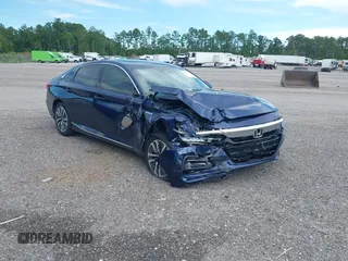 2020 Honda Accord EX-L with VIN 1HGCV3F5XLA006357, listed as a IAAI auction lot 42209588 with 23,347 mi miles and . Bid and sale history available at DreamBid. Image 1.