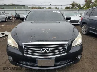 2013 Infiniti M37 with VIN JN1BY1AR7DM600777, listed as a Copart auction lot 73123544 with 82,204 mi miles and Salvage Title. Bid and sale history available at carsss.com. Image 5.