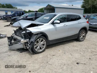 2018 BMW X2 sDrive28i with VIN WBXYJ3C39JEJ82814, listed as a Copart auction lot 59498615 with 74,550 mi miles and Salvage title. Bid and sale history available at DreamBid. Image 1.