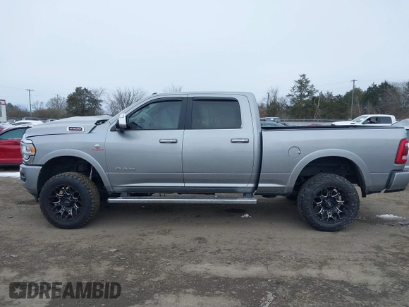 2022 Ram 2500 Laramie with VIN 3C6UR5FL8NG283134, listed as a IAAI auction lot 41300612 with 67,307 mi miles. Bid and sale history available at carsss.com. Image 14.