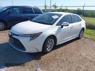 2022 Toyota Corolla LE with VIN JTDEPMAE9NJ202453, listed as a IAAI auction lot 41962121 with 41,289 mi miles and . Bid and sale history available at DreamBid. Image 2.
