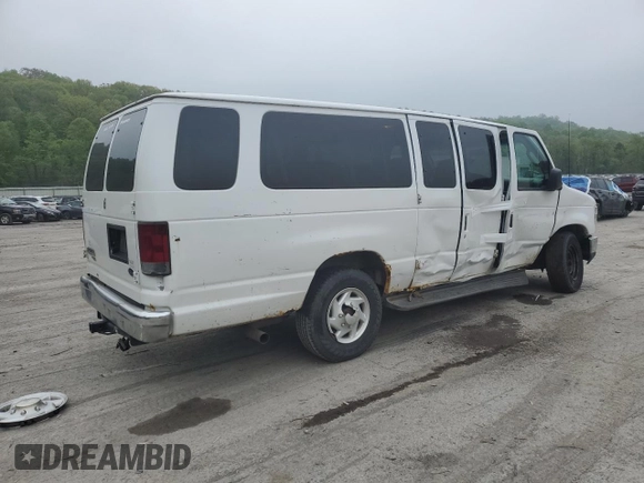 2008 Ford Econoline Passenger XL with VIN 1FBSS31L78DB58857, listed as a Copart auction lot 56203485 with 101,878 mi miles and Salvage title. Bid and sale history available at DreamBid. Image 3.