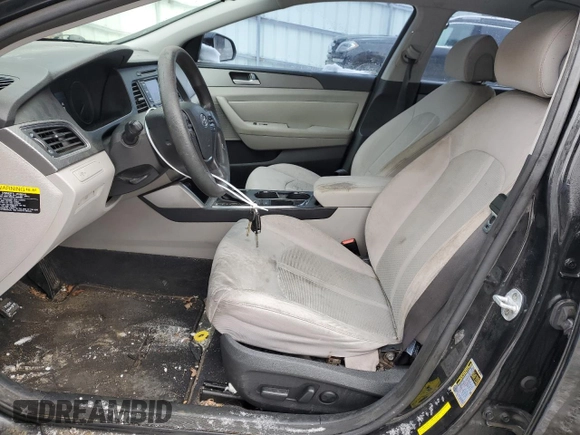 2015 Hyundai Sonata 2.4L SE with VIN 5NPE24AF2FH200089, listed as a Copart auction lot 88108355 with 112,677 mi miles and Non Repairable. Bid and sale history available at carsss.com. Image 7.