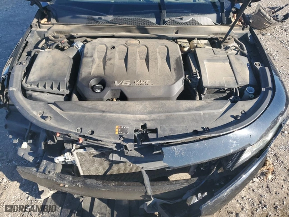 2017 Chevrolet Impala Premier with VIN 2G1145S36H9142747, listed as a Copart auction lot 46801285 with 359,809 mi miles and Salvage Title. Bid and sale history available at carsss.com. Image 12.