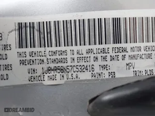 2007 Jeep Grand Cherokee Limited with VIN 1J8HR58N57C532416, listed as a IAAI auction lot 41719729 with 169,154 mi miles. Bid and sale history available at carsss.com. Image 9.