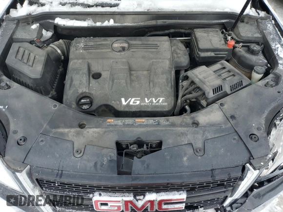 2015 GMC Terrain SLT with VIN 2GKFLXE30F6219249, listed as a Copart auction lot 45287735 with 147,331 mi miles and Salvage Title. Bid and sale history available at DreamBid. Image 11.
