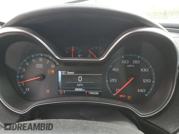 2014 Chevrolet Impala LT with VIN 2G1125S31E9107096, listed as a Copart auction lot 55640915 with 86,688 mi miles and Non Repairable. Bid and sale history available at DreamBid. Image 9.