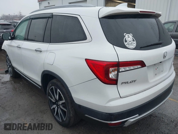 2021 Honda Pilot Touring 8-Passenger z VIN 5FNYF6H90MB031795, wystawiony jako IAAI lot #41207263 z przebiegiem 56 367 mil mil oraz . Historia ofert i sprzedaży dostępna na DreamBid. Obrazek 3.