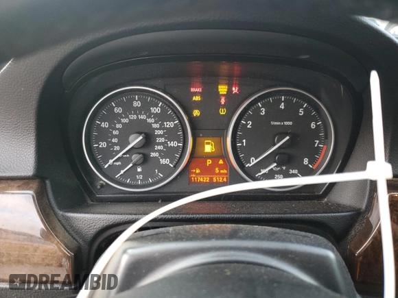 2007 BMW 3 Series 335i with VIN WBAWL73597PX49086, listed as a Copart auction lot 84750074 with 117,422 mi miles and Salvage Title. Bid and sale history available at carsss.com. Image 9.