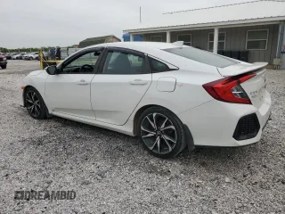 2019 Honda Civic Si z VIN 2HGFC1E59KH700840, wystawiony jako Copart lot #53704695 z przebiegiem 66 191 mil mil oraz Szkody całkowita. Historia ofert i sprzedaży dostępna na DreamBid. Obrazek 2.