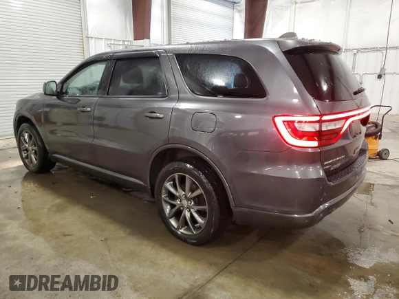 2017 Dodge Durango GT with VIN 1C4RDJDG7HC791033, listed as a Copart auction lot 85165244 with 190,070 mi miles and Non Repairable. Bid and sale history available at carsss.com. Image 2.