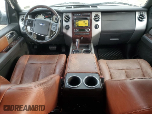 2010 Ford Expedition EL Eddie Bauer with VIN 1FMJK1J54AEA34716, listed as a Copart auction lot 81002454 with 169,061 mi miles and Clean Title. Bid and sale history available at carsss.com. Image 8.