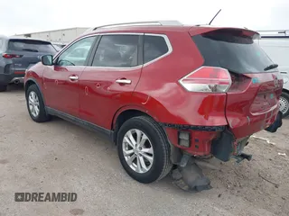 2014 Nissan Rogue S with VIN 5N1AT2MVXEC755798, listed as a IAAI auction lot 41947261 with 156,149 mi miles. Bid and sale history available at carsss.com. Image 3.