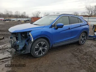 2022 Mitsubishi Eclipse Cross SE с VIN JA4ASWAA0NZ002398, выставлен на аукционе Copart как лот 46335975 с пробегом 76 116 миль миль и Списание • Salvage title. История ставок и продаж доступна на DreamBid. Изображение 1.