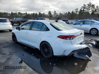 2021 Toyota Corolla SE with VIN 5YFM4MCE3MP091250, listed as a Copart auction lot 84141924 with 45,560 mi miles and Salvage Title. Bid and sale history available at carsss.com. Image 2.