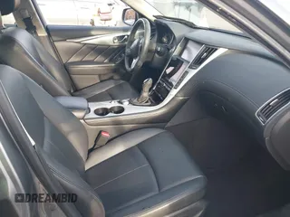 2019 Infiniti Q50 3.0t LUXE with VIN JN1EV7APXKM542829, listed as a IAAI auction lot 41146340 with 43,708 mi miles. Bid and sale history available at carsss.com. Image 5.