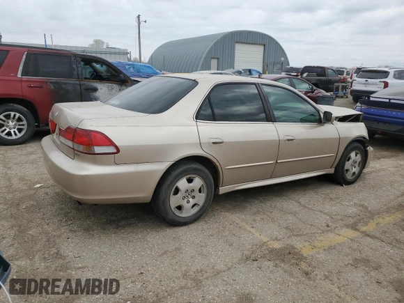 2001 Honda Accord EX z VIN 1HGCG165X1A045185, wystawiony jako Copart lot #51021305 z przebiegiem Nie podano mil oraz Szkoda całkowita • Salvage title. Historia ofert i sprzedaży dostępna na DreamBid. Obrazek 3.